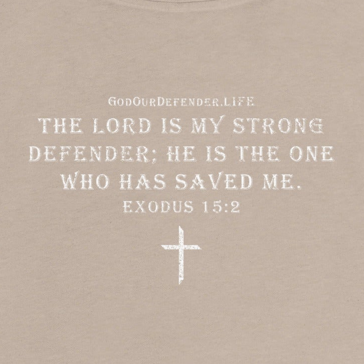 Women's God Our Defender Signature Tee