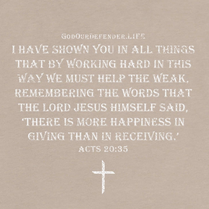 Women's Giving Overcomes Discontent Tee