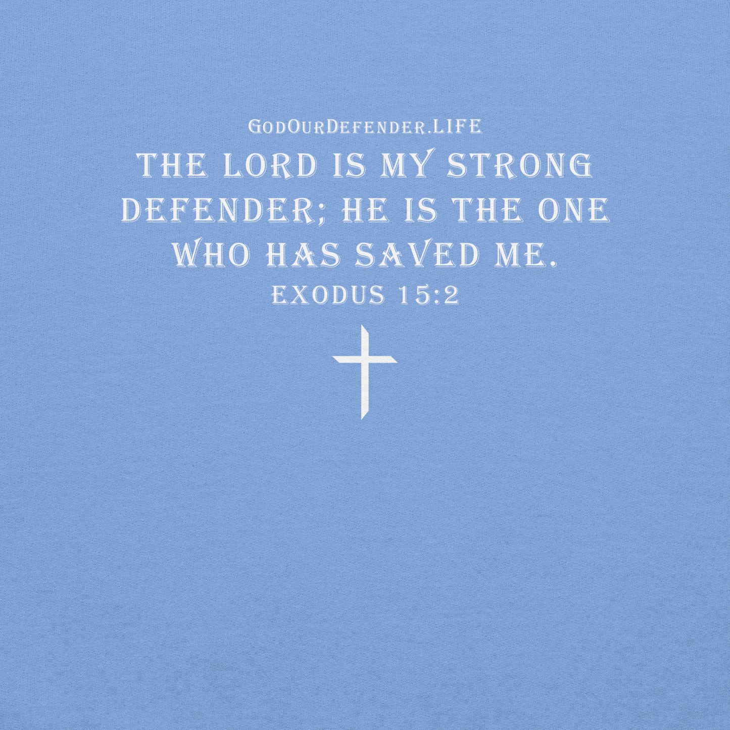 God Our Defender Signature Hoodie