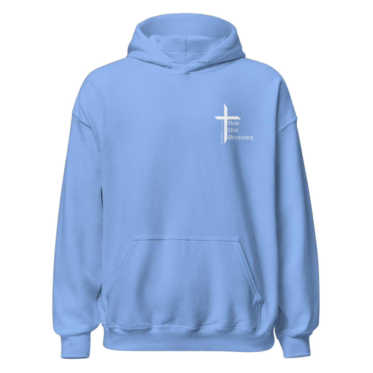 God Our Defender Signature Logo Hoodie