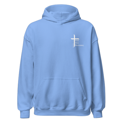 God Our Defender Signature Logo Hoodie