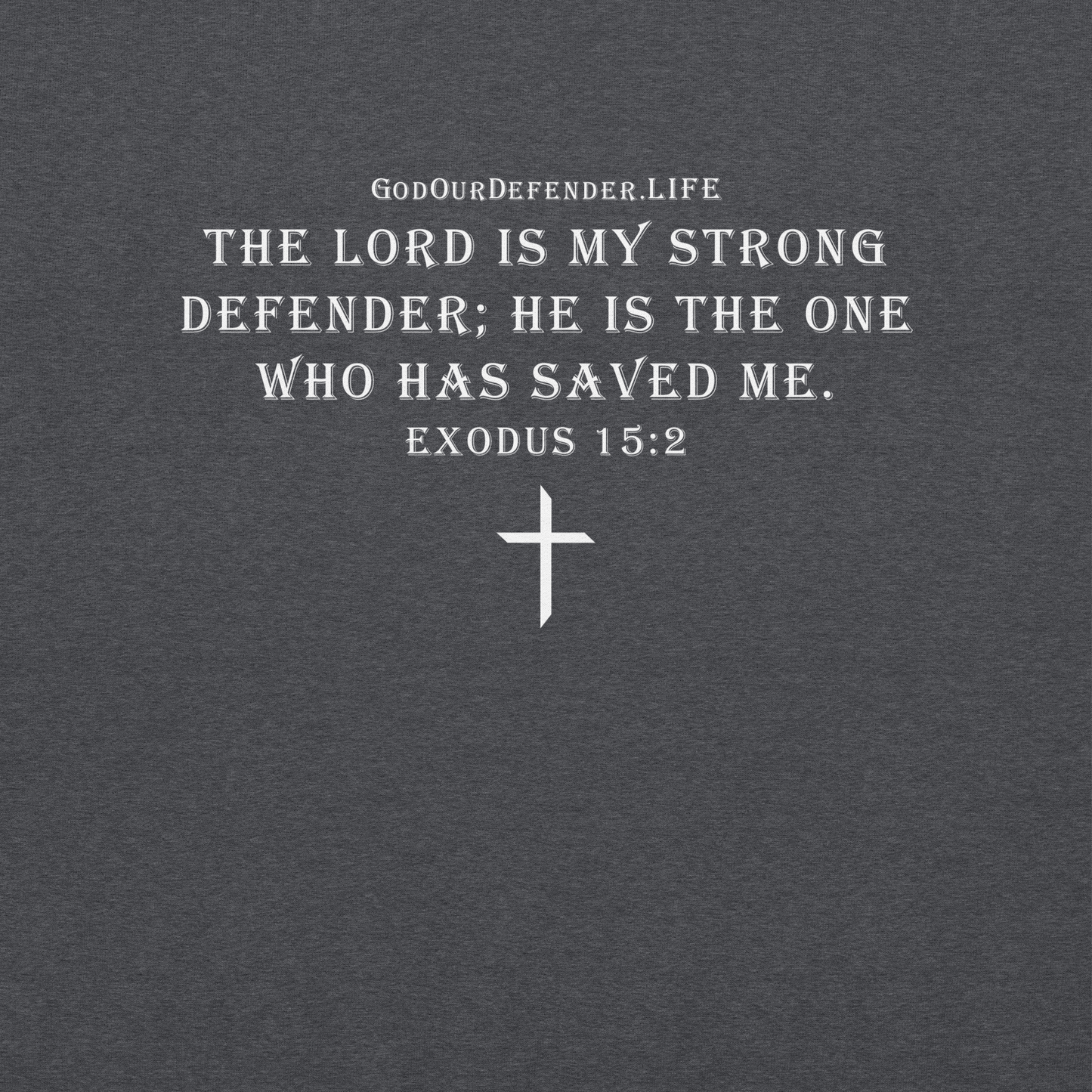 God Our Defender Signature Hoodie