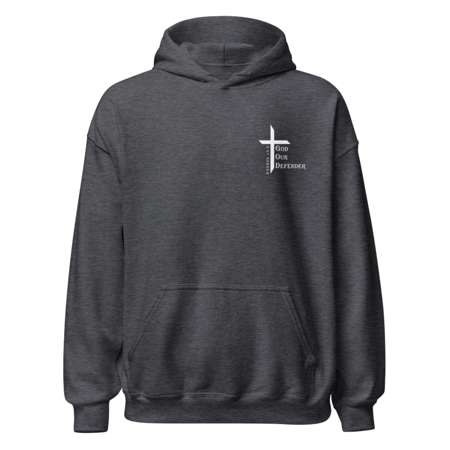 God Our Defender Signature Logo Hoodie