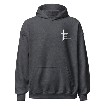 God Our Defender Signature Logo Hoodie