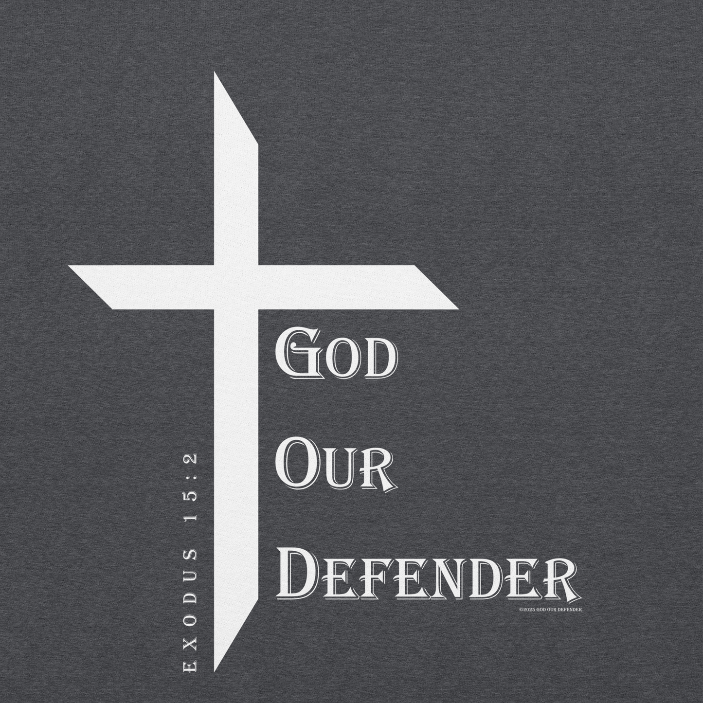 God Our Defender Signature Hoodie