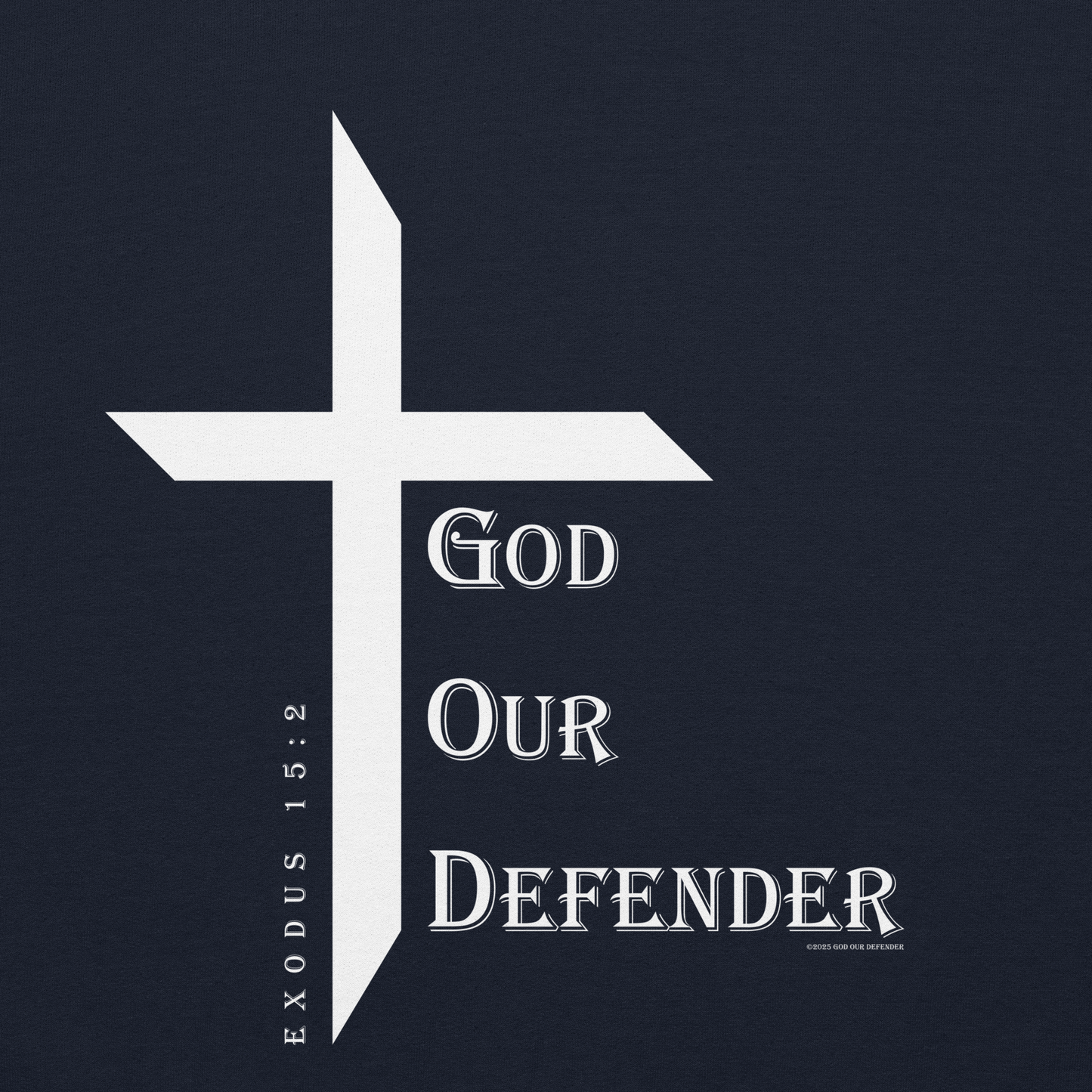 God Our Defender Signature Hoodie
