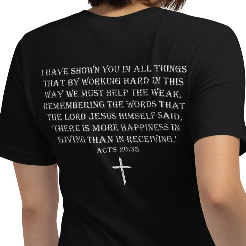 Giving Overcomes Discontent Tee