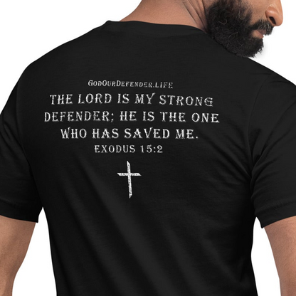God Our Defender Signature Tee