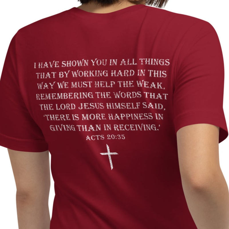 Giving Overcomes Discontent Tee