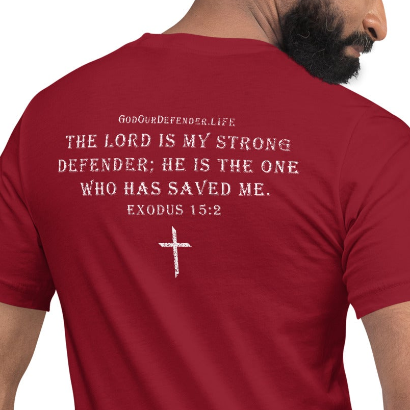God Our Defender Signature Tee