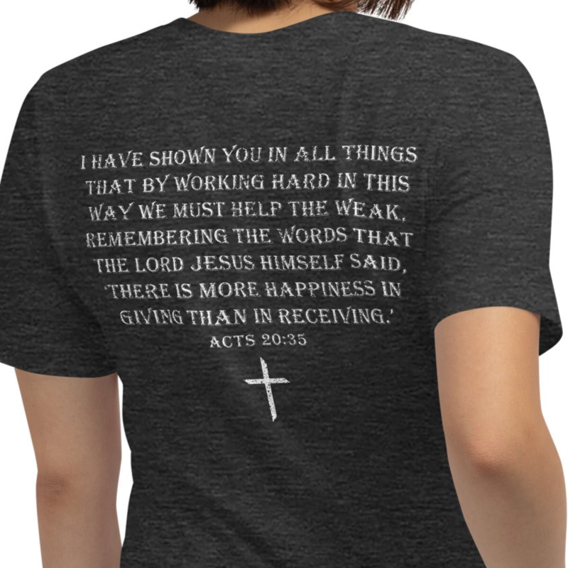 Giving Overcomes Discontent Tee