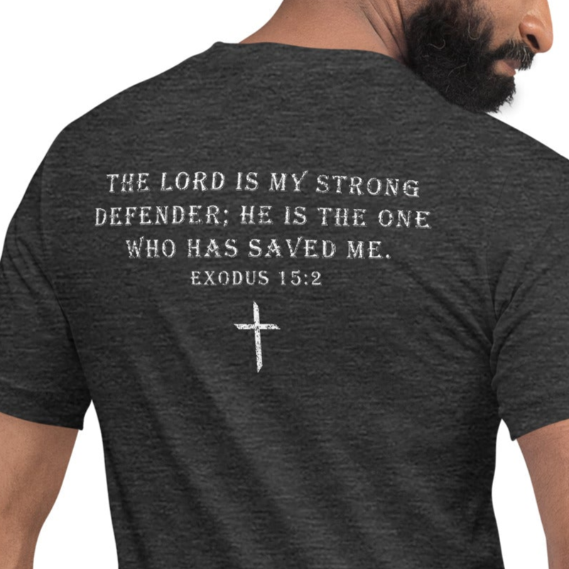 God Our Defender Signature Tee