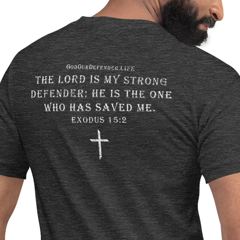 God Our Defender Signature Tee