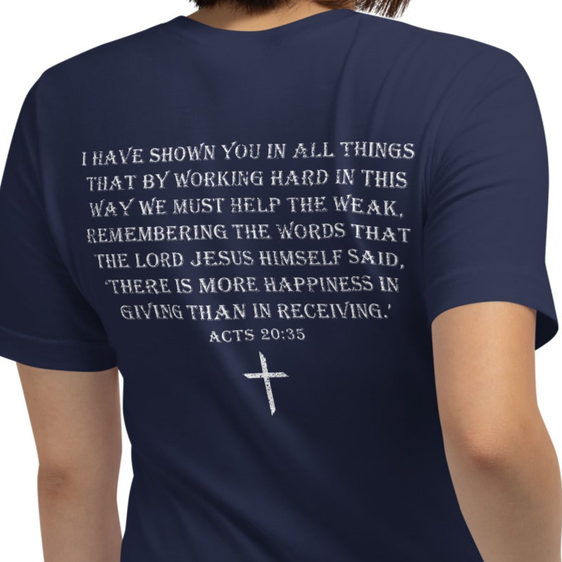 Giving Overcomes Discontent Tee