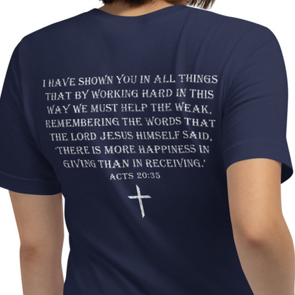 Giving Overcomes Discontent Tee