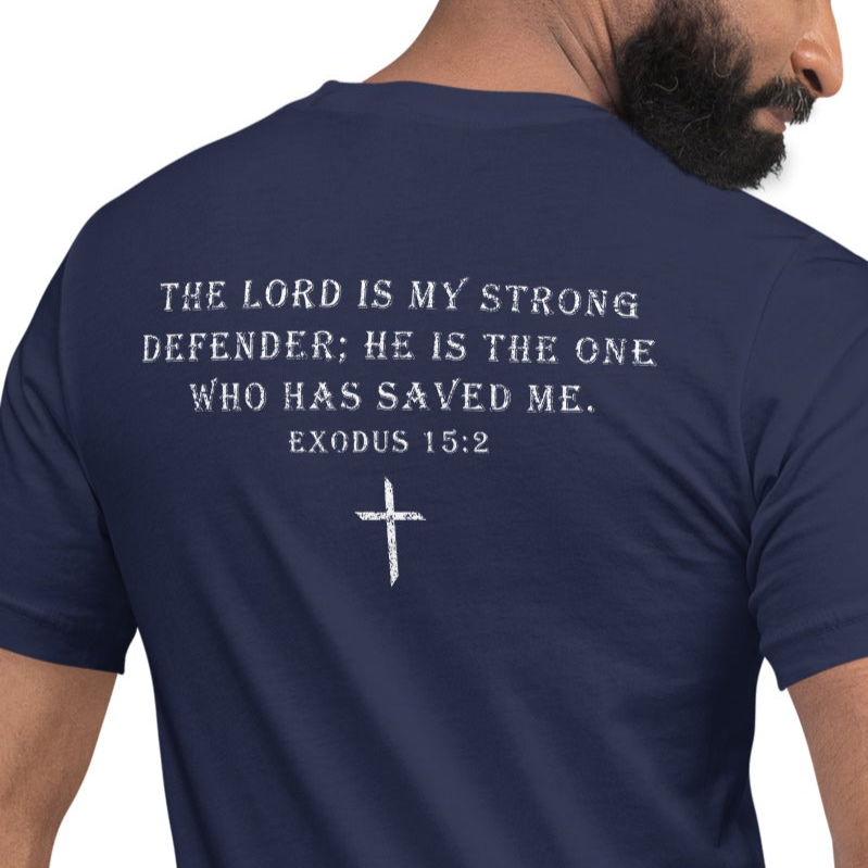 God Our Defender Signature Tee