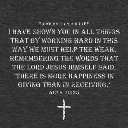 Women's Giving Overcomes Discontent Tee