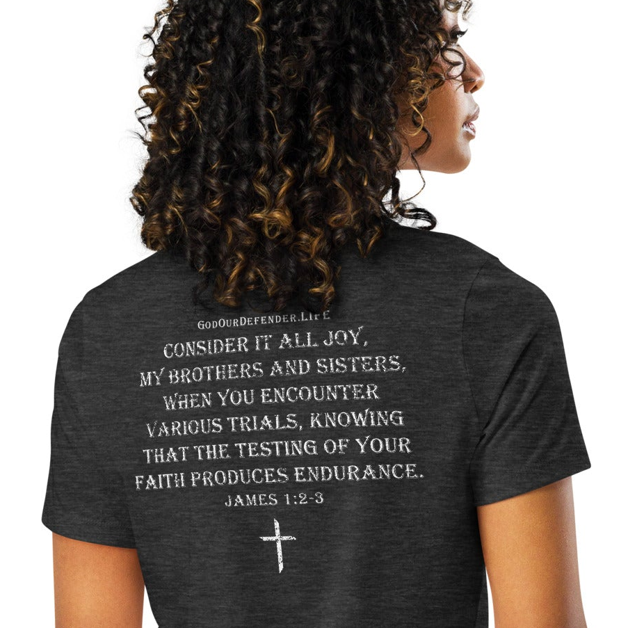 Women's Grit Overcomes Difficulty Tee