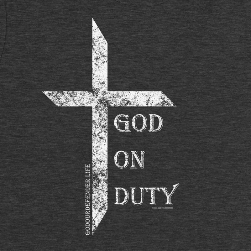 Women's God On Duty Tee