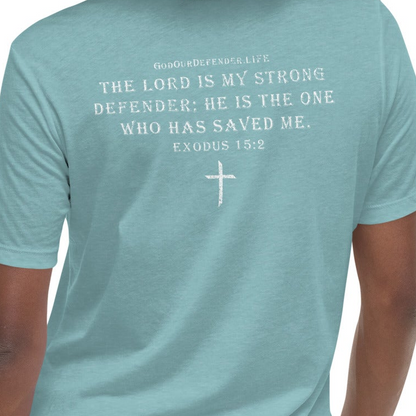 Women's God Our Defender Signature Tee