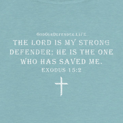 Women's God Our Defender Signature Tee