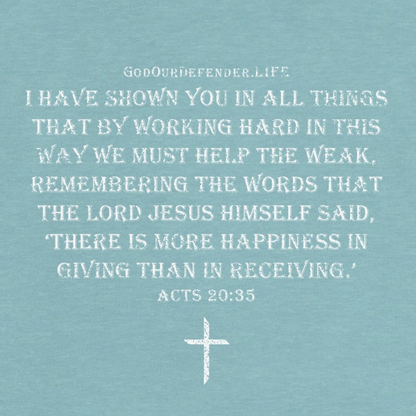 Women's Giving Overcomes Discontent Tee