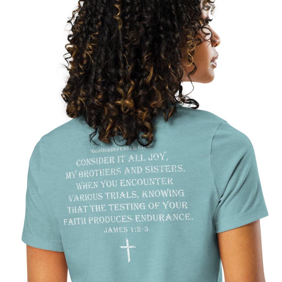 Women's Grit Overcomes Difficulty Tee