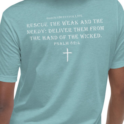 Women's Guard Our Defenseless Tee