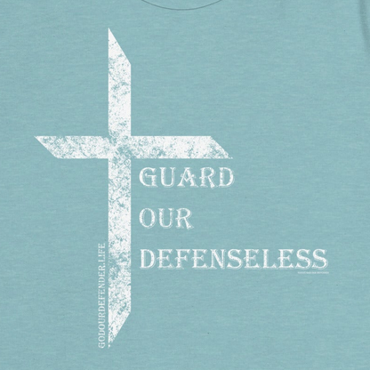Women's Guard Our Defenseless Tee