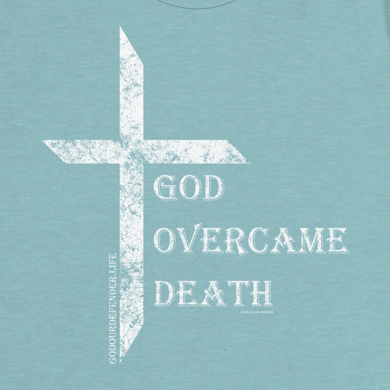 Women's God Overcame Death Tee