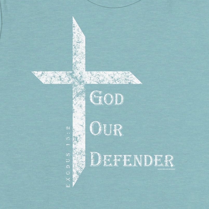 Women's God Our Defender Signature Tee