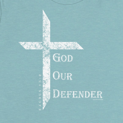 Women's God Our Defender Signature Tee