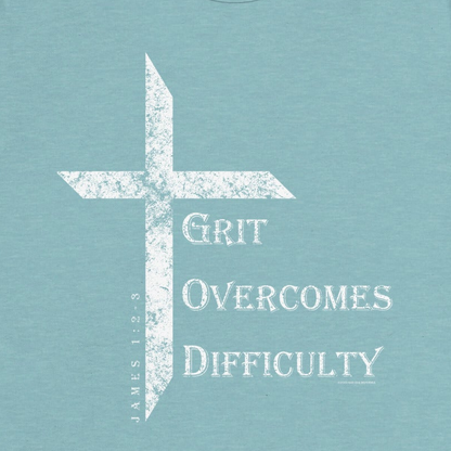 Women's Grit Overcomes Difficulty Tee