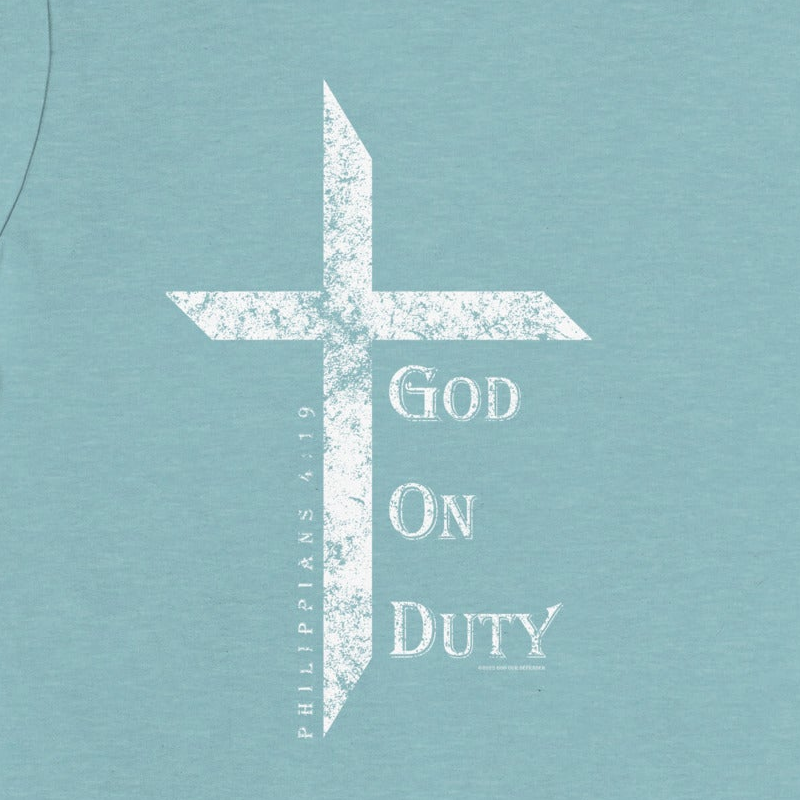Women's God On Duty Tee