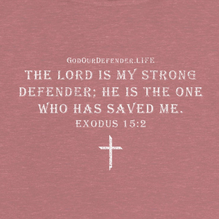 Women's God Our Defender Signature Tee