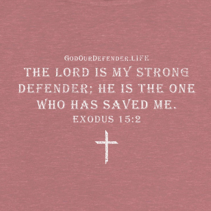 Women's God Our Defender Signature Tee