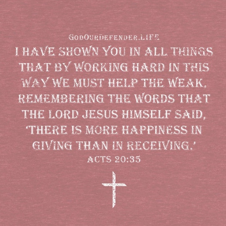 Women's Giving Overcomes Discontent Tee