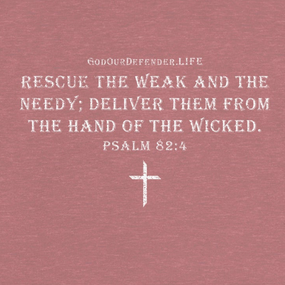 Women's Guard Our Defenseless Tee