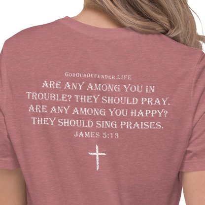 Women's Gratitude Overcomes Depression Tee