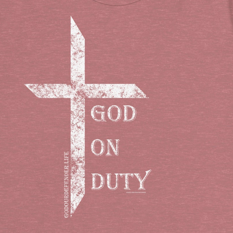 Women's God On Duty Tee