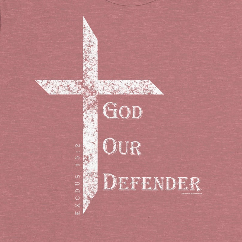 Women's God Our Defender Signature Tee