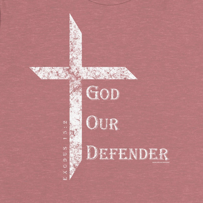 Women's God Our Defender Signature Tee