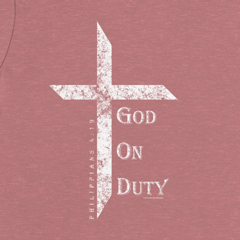 Women's God On Duty Tee