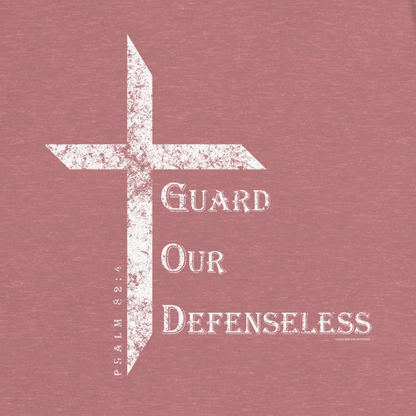 Women's Guard Our Defenseless Tee