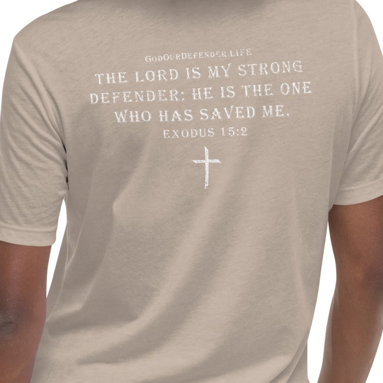 Women's God Our Defender Signature Tee
