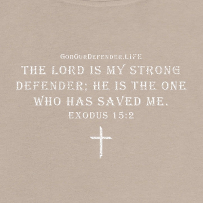 Women's God Our Defender Signature Tee