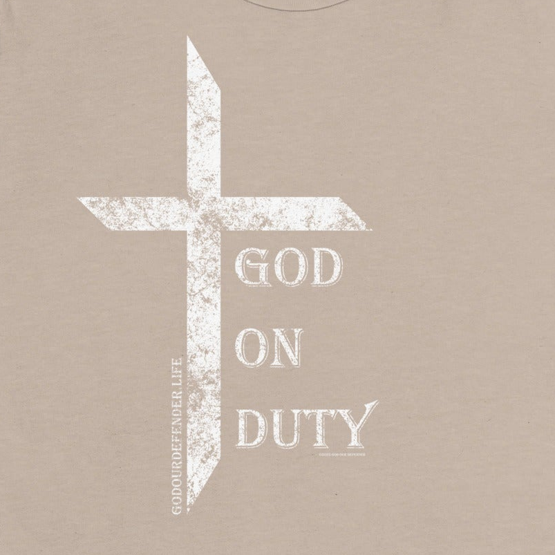 Women's God On Duty Tee