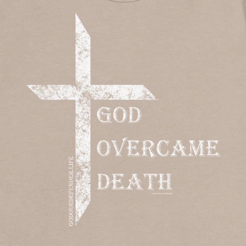 Women's God Overcame Death Tee