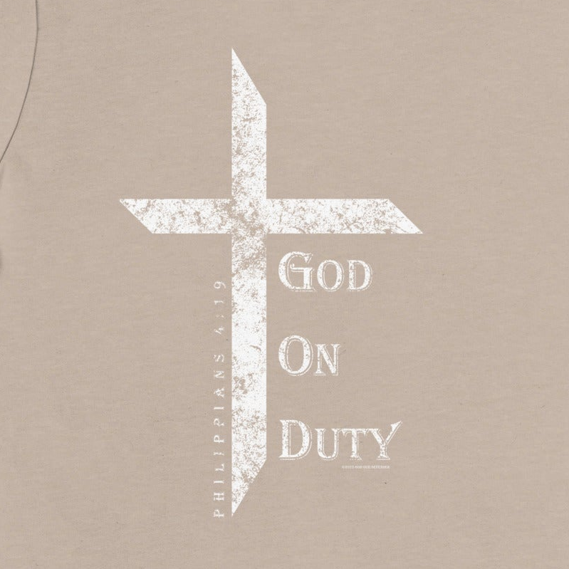 Women's God On Duty Tee